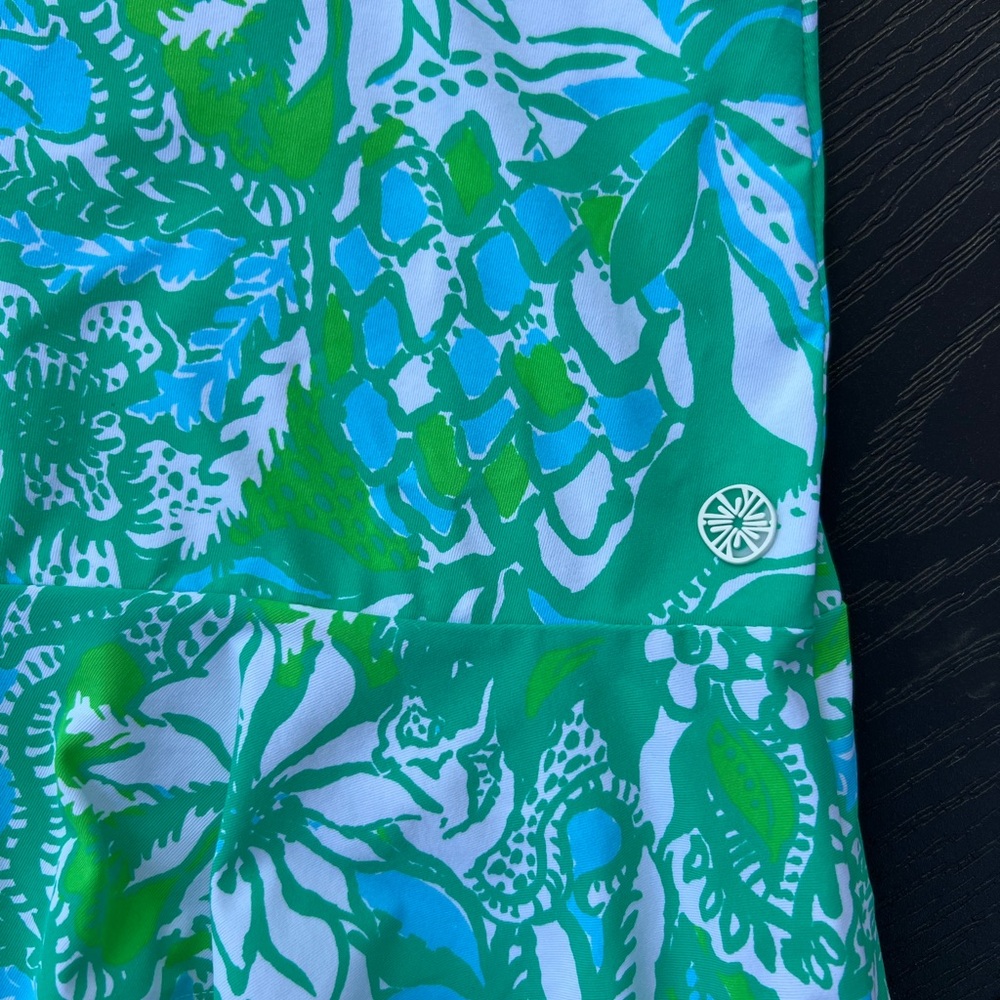 Lilly Pulitzer Luxletic Floral Sports Bra and Skort - Picture 7 of 7
